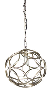Hanging Lamp 17"D Iron (Max 40W)