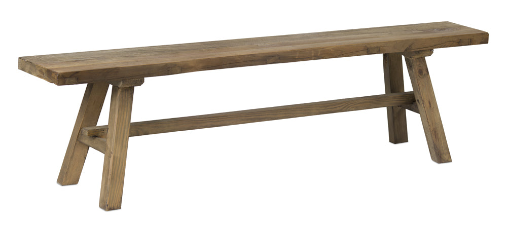 Bench 65" x 18"H Wood