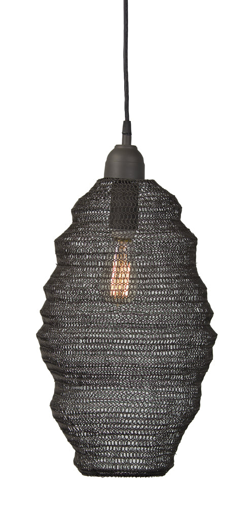 Hanging Lamp 18.5"H Iron (Max 100W)
