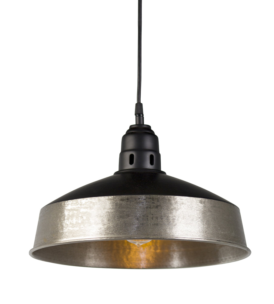 Hanging Lamp 13.5" x 8.5"H Iron (Max 100W)